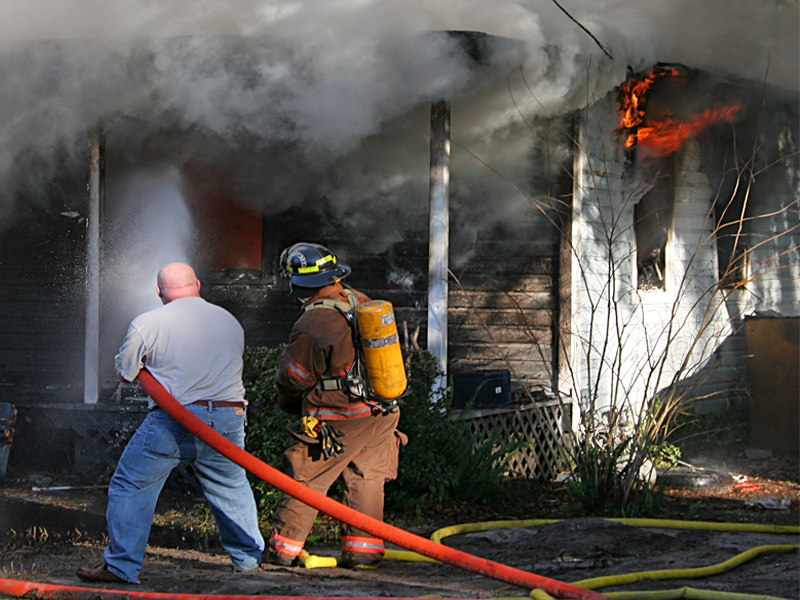 Fire and smoke damage restoration service